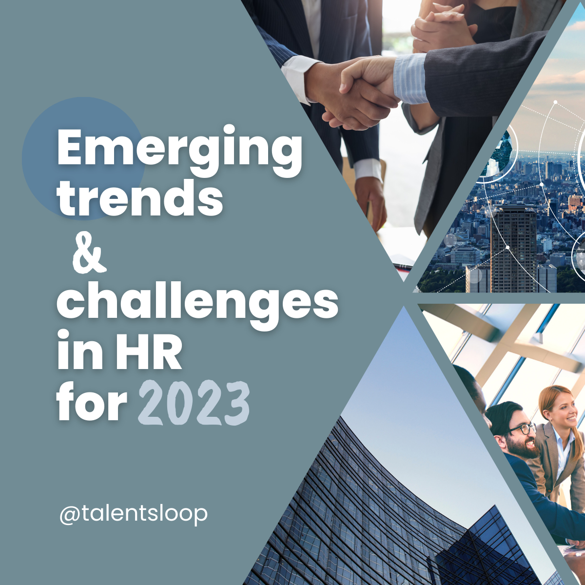 Emerging trends and challenges for HR in 2023